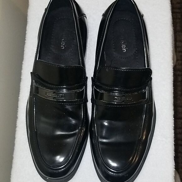 CALVIN KLEIN MENS DRESS SHOES SZ 8M - Picture 2 of 9